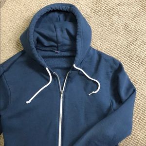 Sea Blue American Apparel Hoodie